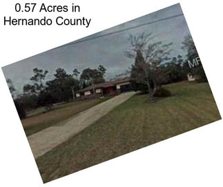 0.57 Acres in Hernando County