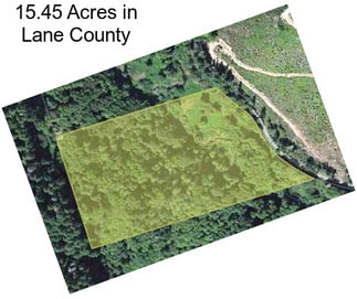15.45 Acres in Lane County