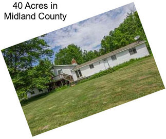 40 Acres in Midland County
