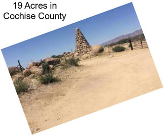 19 Acres in Cochise County