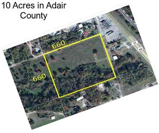 10 Acres in Adair County