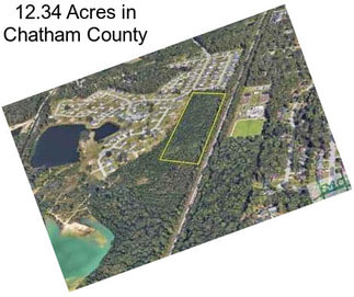 12.34 Acres in Chatham County