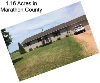 1.16 Acres in Marathon County