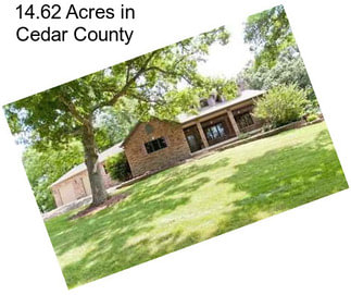 14.62 Acres in Cedar County
