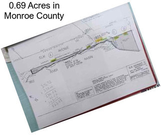 0.69 Acres in Monroe County