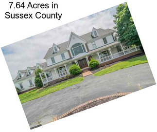 7.64 Acres in Sussex County