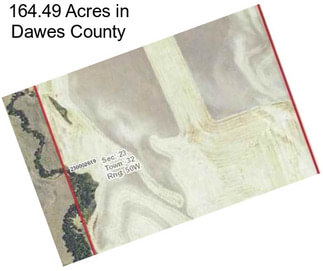 164.49 Acres in Dawes County