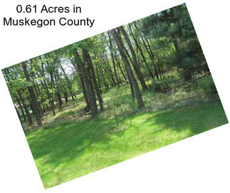 0.61 Acres in Muskegon County