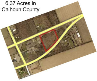 6.37 Acres in Calhoun County