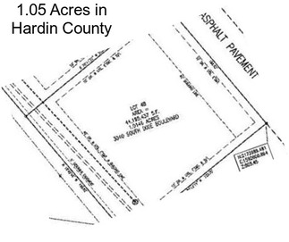 1.05 Acres in Hardin County