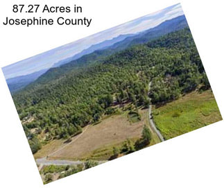 87.27 Acres in Josephine County