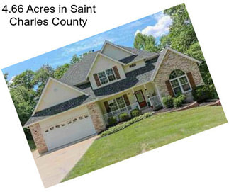 4.66 Acres in Saint Charles County