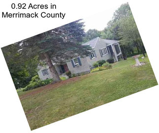 0.92 Acres in Merrimack County