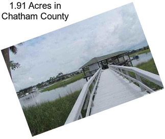 1.91 Acres in Chatham County