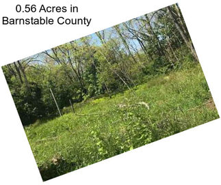 0.56 Acres in Barnstable County