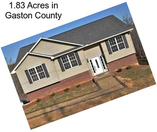 1.83 Acres in Gaston County