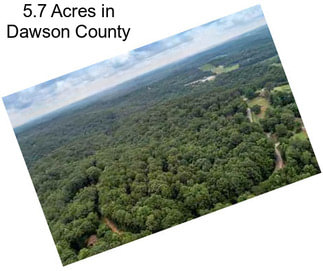 5.7 Acres in Dawson County
