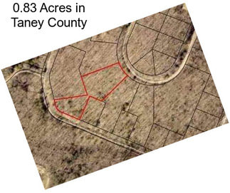 0.83 Acres in Taney County