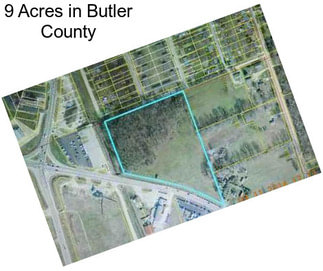 9 Acres in Butler County