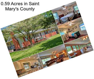 0.59 Acres in Saint Mary\'s County