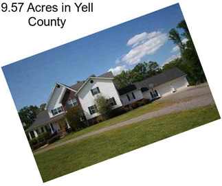 9.57 Acres in Yell County