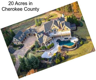 20 Acres in Cherokee County