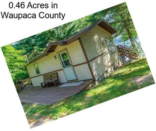 0.46 Acres in Waupaca County