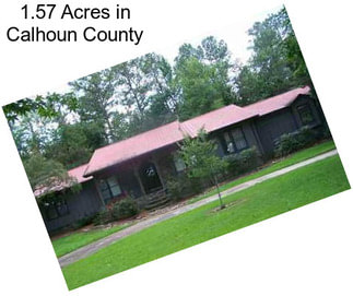 1.57 Acres in Calhoun County