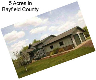 5 Acres in Bayfield County