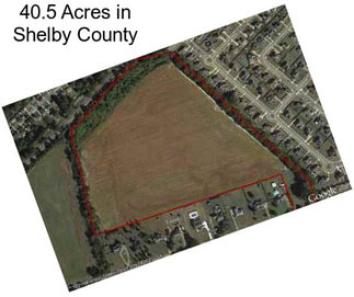 40.5 Acres in Shelby County