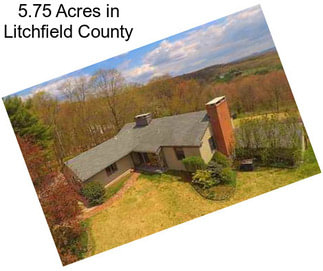 5.75 Acres in Litchfield County