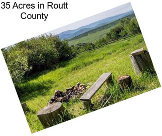 35 Acres in Routt County