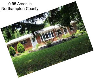 0.95 Acres in Northampton County