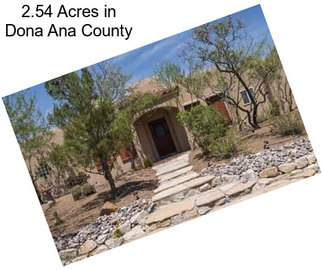 2.54 Acres in Dona Ana County