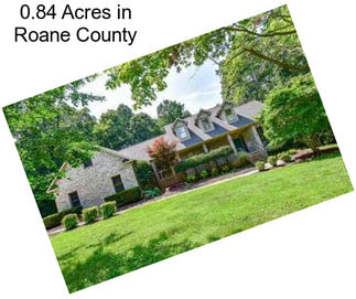 0.84 Acres in Roane County