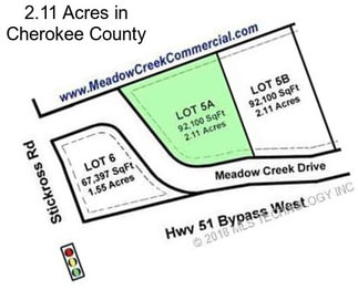 2.11 Acres in Cherokee County