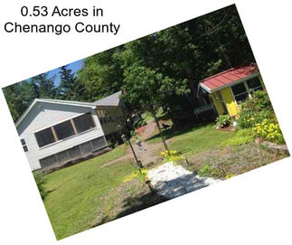 0.53 Acres in Chenango County