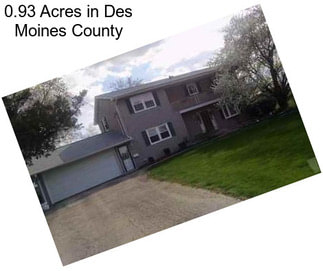 0.93 Acres in Des Moines County