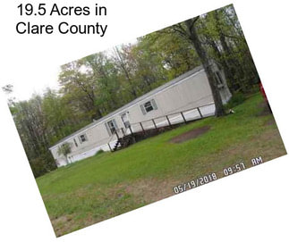 19.5 Acres in Clare County