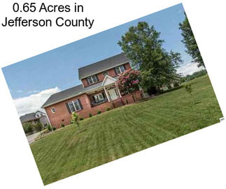 0.65 Acres in Jefferson County