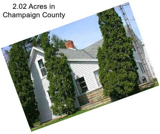 2.02 Acres in Champaign County