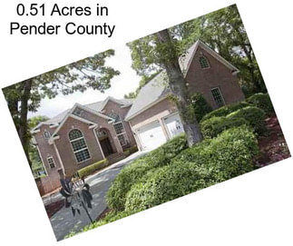 0.51 Acres in Pender County