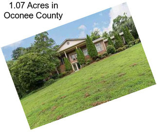 1.07 Acres in Oconee County