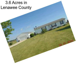 3.6 Acres in Lenawee County