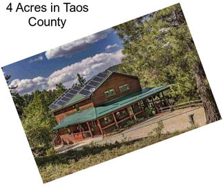 4 Acres in Taos County