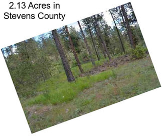 2.13 Acres in Stevens County