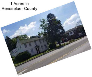 1 Acres in Rensselaer County
