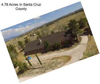 4.78 Acres in Santa Cruz County