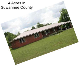 4 Acres in Suwannee County