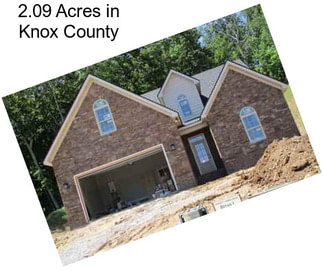 2.09 Acres in Knox County